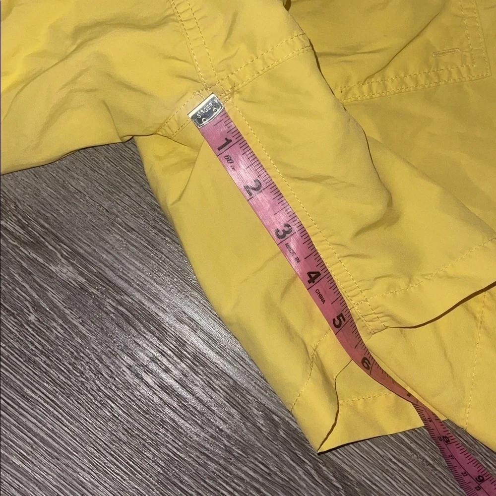 Polo Ralph Lauren Sport yellow swim trunks w front /back pockets szL